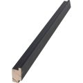 1-1/2 " deep Black Stacker